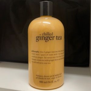 NEW Philosophy Chilled Ginger Tea 16 oz bath gel